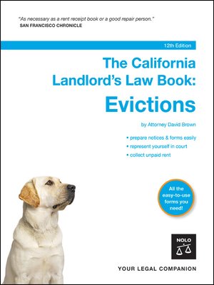 cover image of The California Landlord's Law Book
